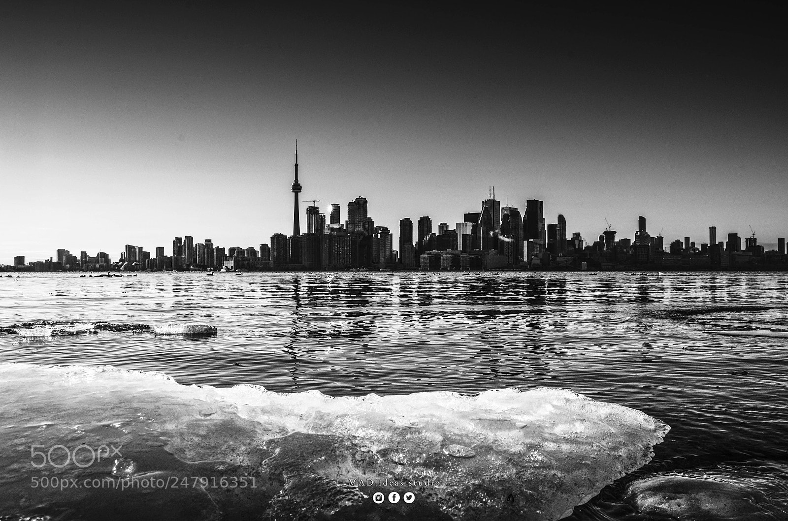 Nikon D5100 sample photo. City silhouette photography
