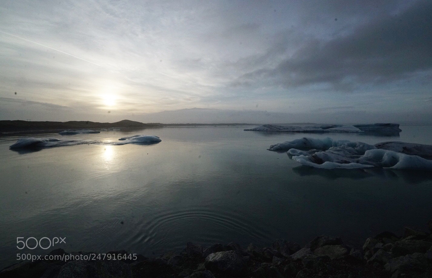 Sony a7R II sample photo. Glacier lagoon - iceland photography