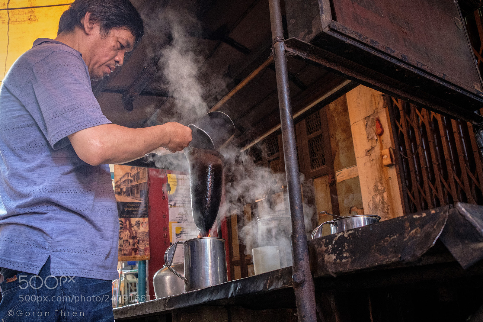 Fujifilm X-T2 sample photo. Preparing the tea photography