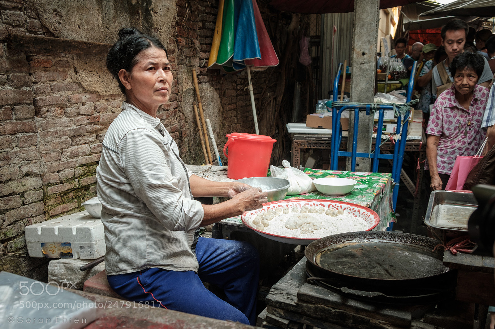 Fujifilm X-T2 sample photo. Food vendor, chinatown, bangkok photography