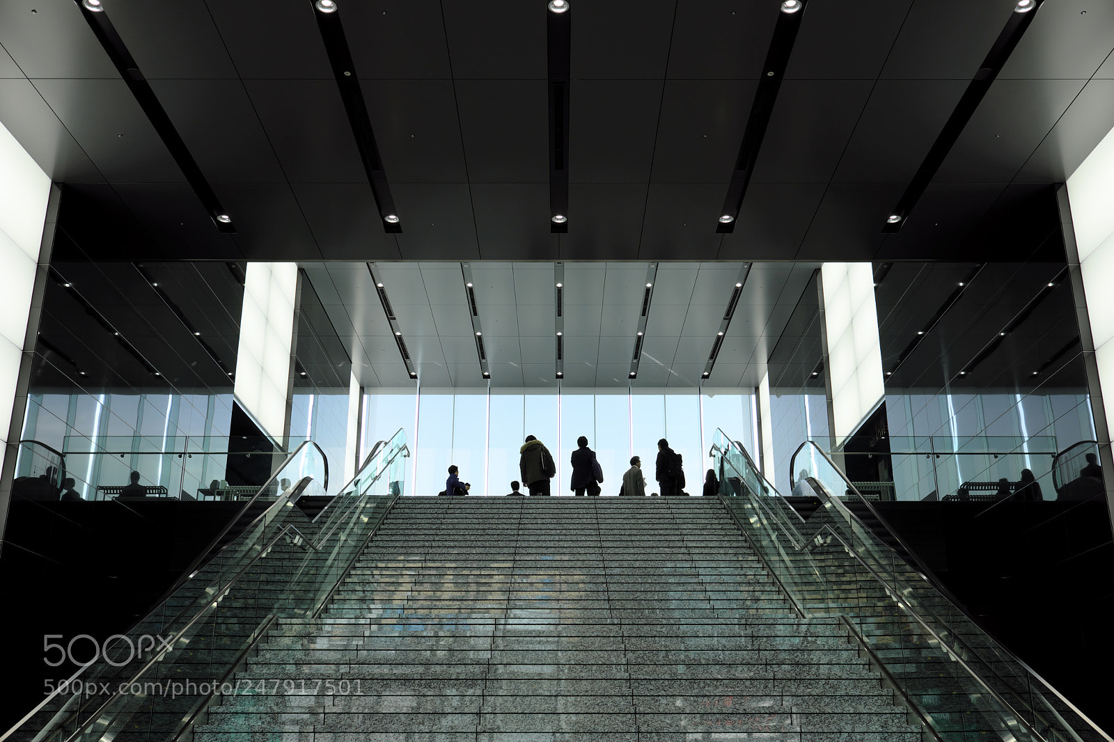 Fujifilm X-T2 sample photo. Aoyama stairs photography
