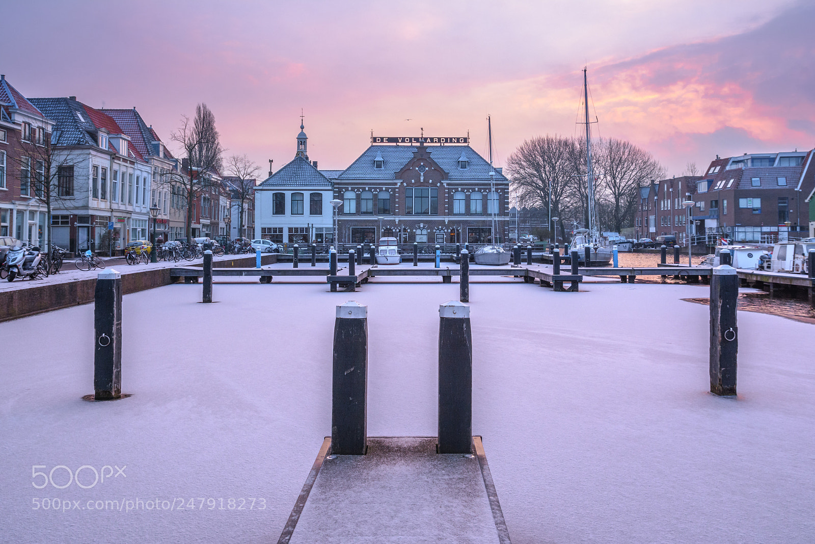Nikon D7100 sample photo. Frozen harbor photography