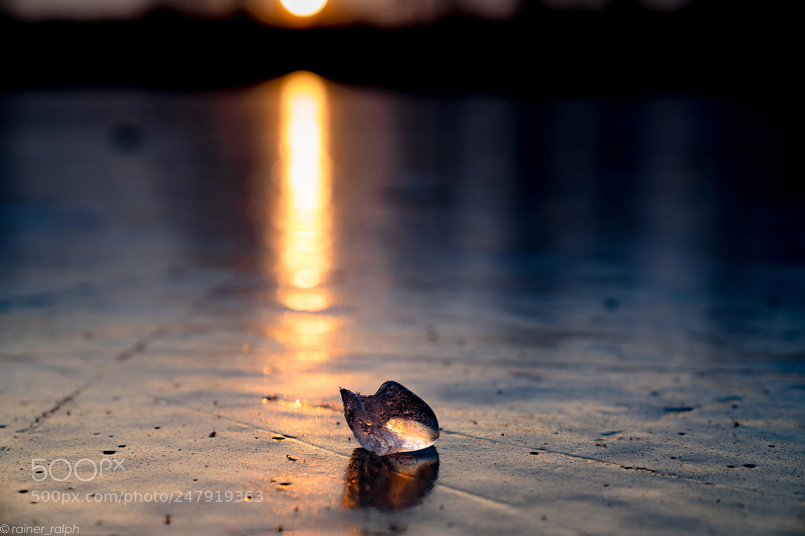 Sony a7R III sample photo. Sunrise over the frozen photography