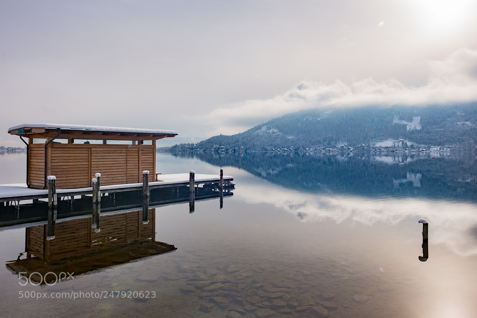Nikon D610 sample photo. Wörthersee reflections photography