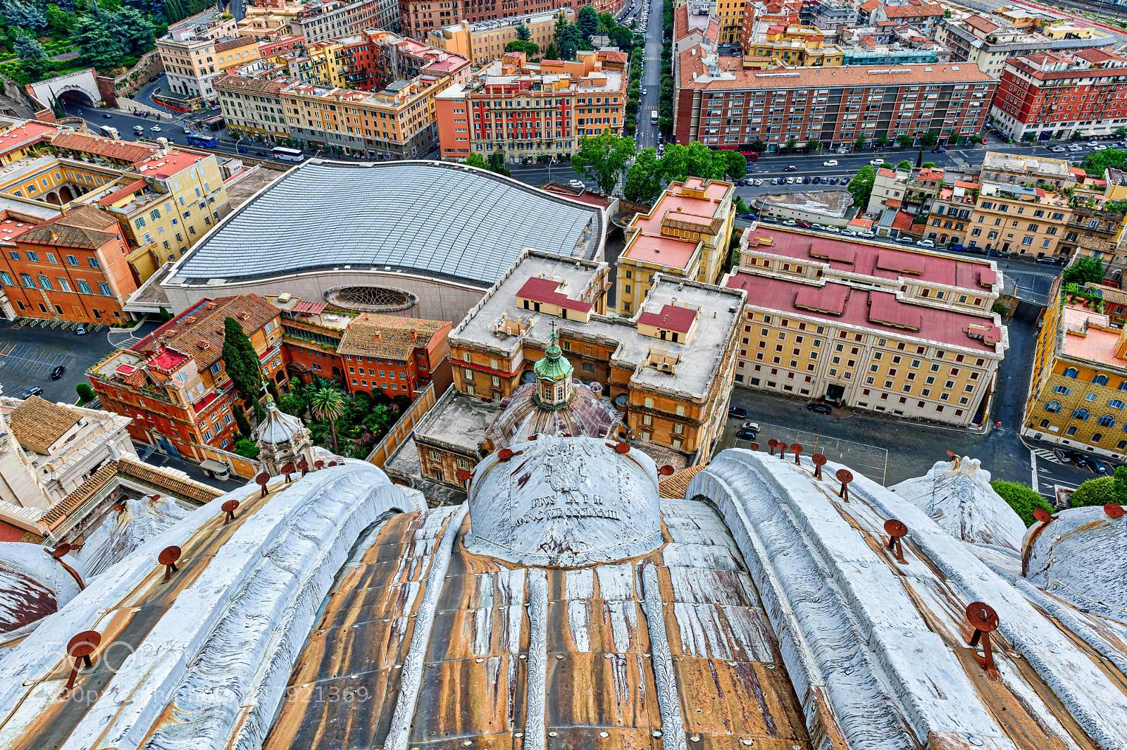 Nikon D4S sample photo. Roma view from roof photography