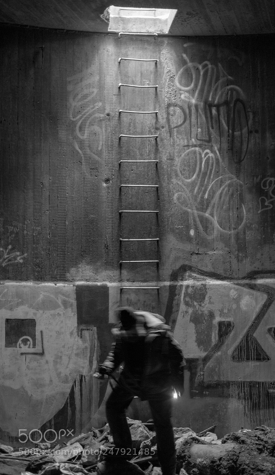Fujifilm X-Pro2 sample photo. Bunker spelunkin' photography
