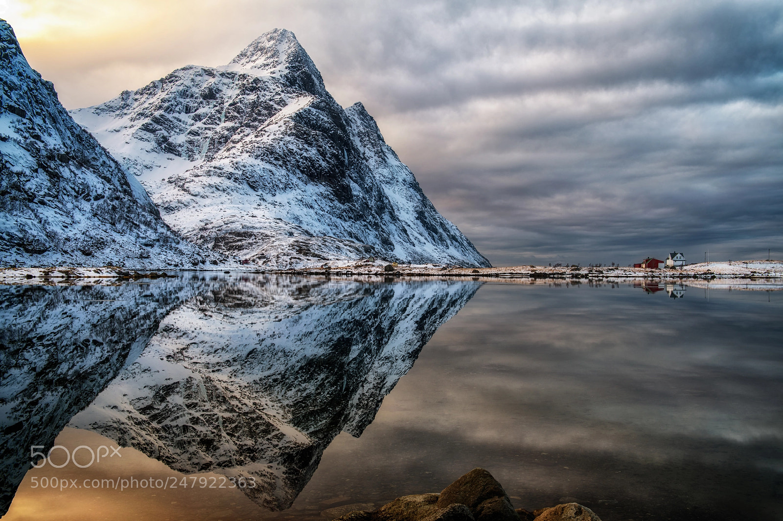 Nikon D850 sample photo. Reflecting on lofoten photography