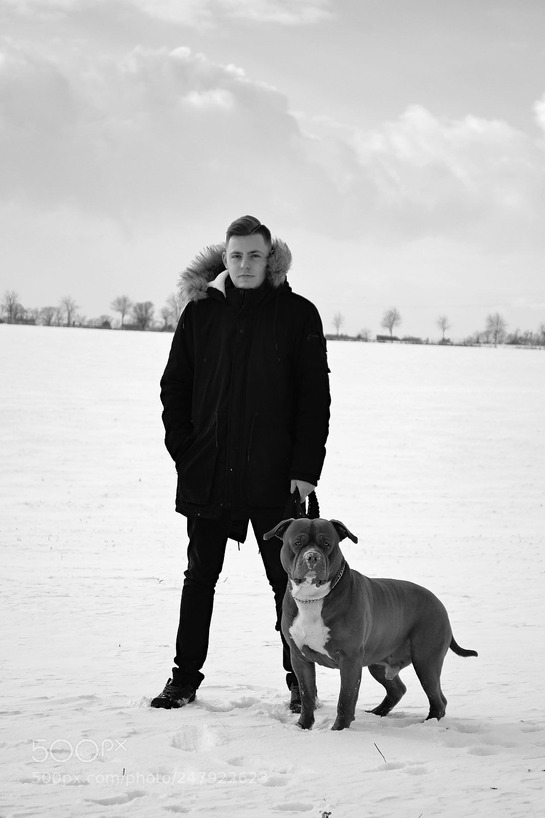 Nikon D3100 sample photo. Man and his dog photography
