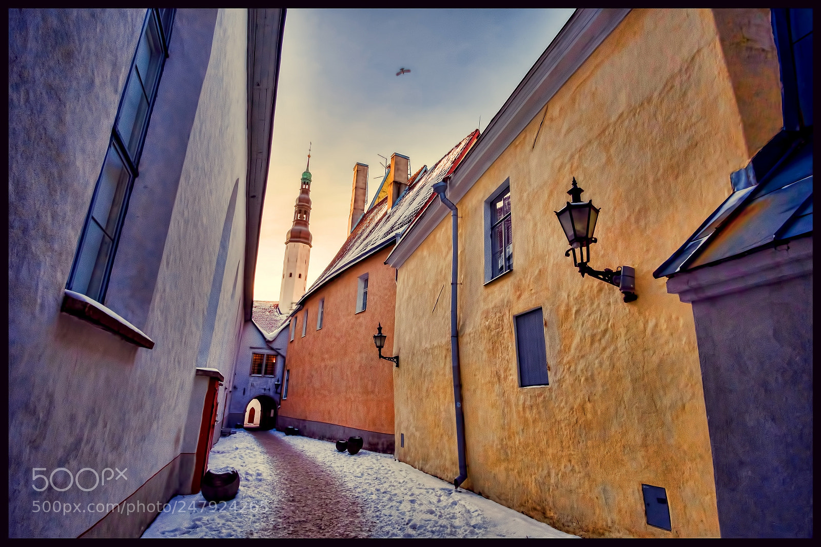Fujifilm X-T20 sample photo. Börsi passage, tallinn photography