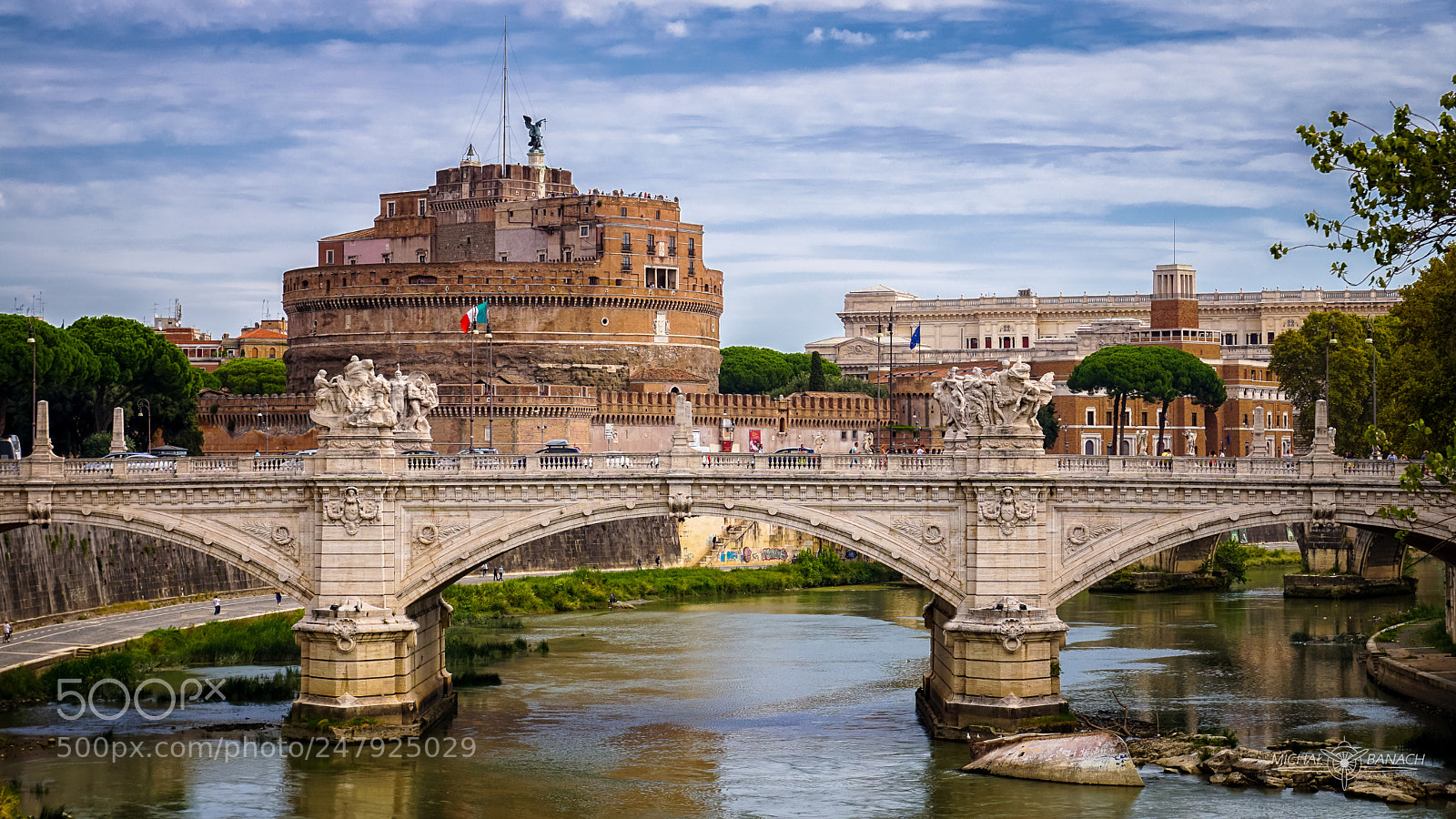 Sony ILCA-77M2 sample photo. Castel sant angelo and photography