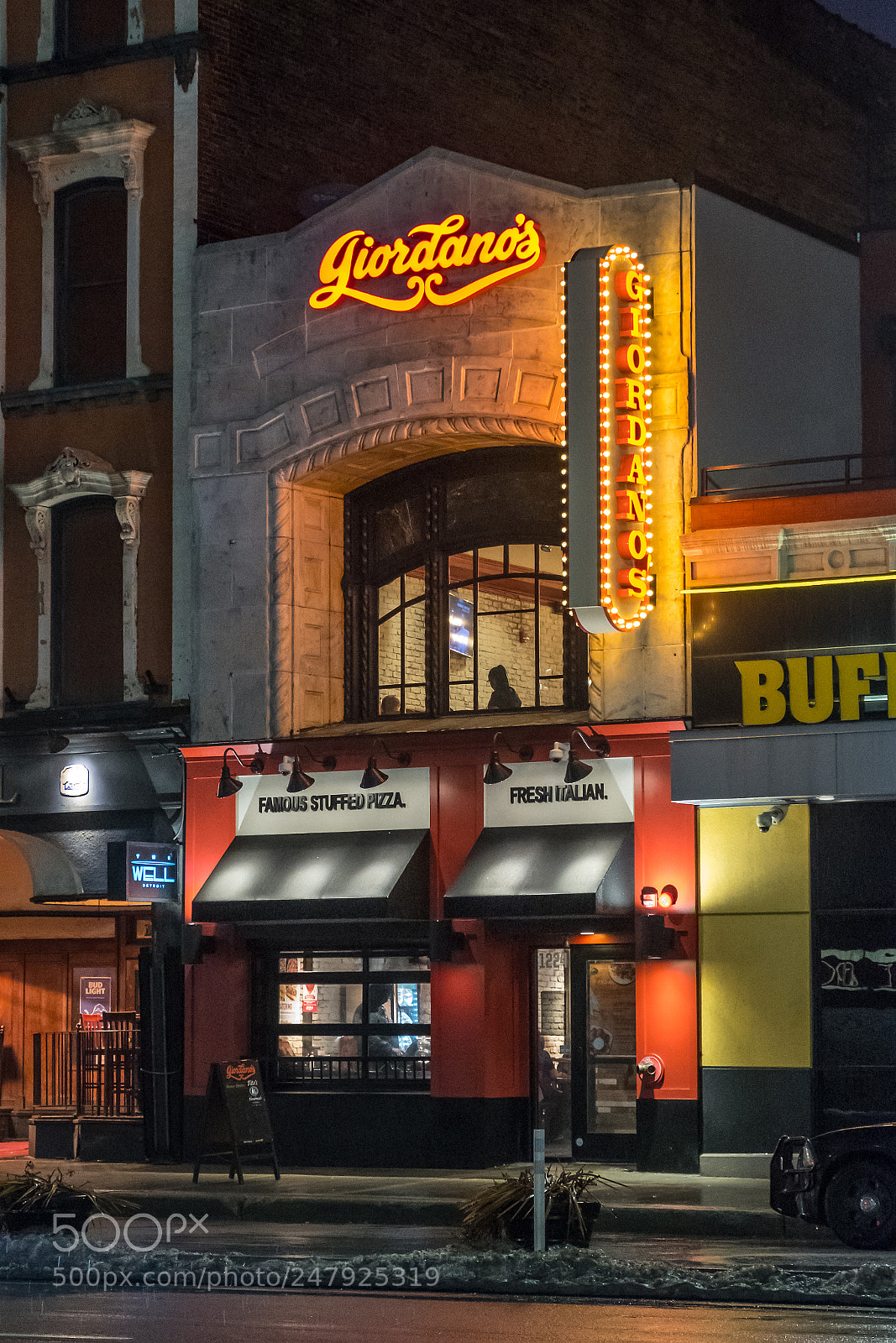 Fujifilm X-T2 sample photo. Giordano's detroit photography