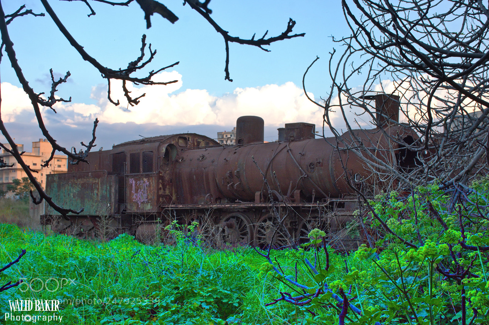 Nikon D7200 sample photo. Old train photography