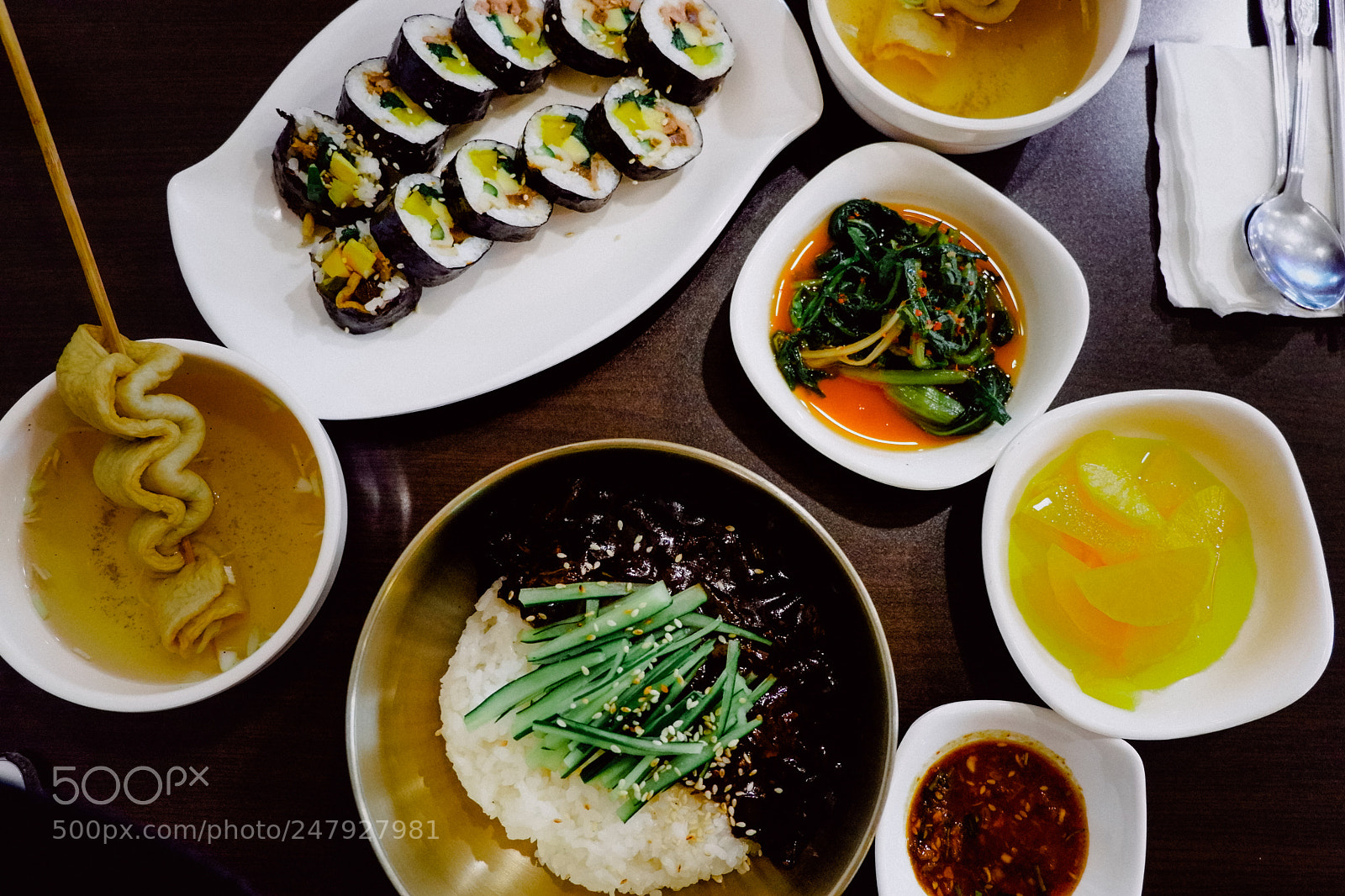 Fujifilm X-A3 sample photo. Korean food ?? photography