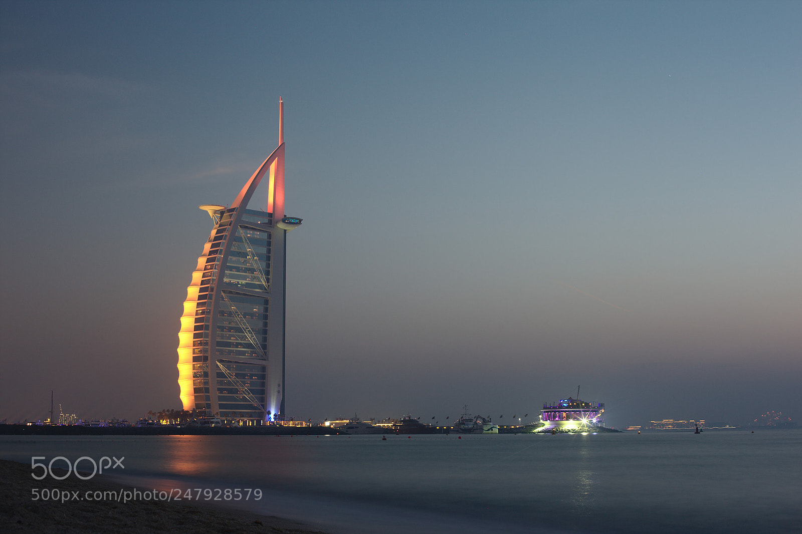Canon EF 50mm F1.4 USM sample photo. Burj al arab photography