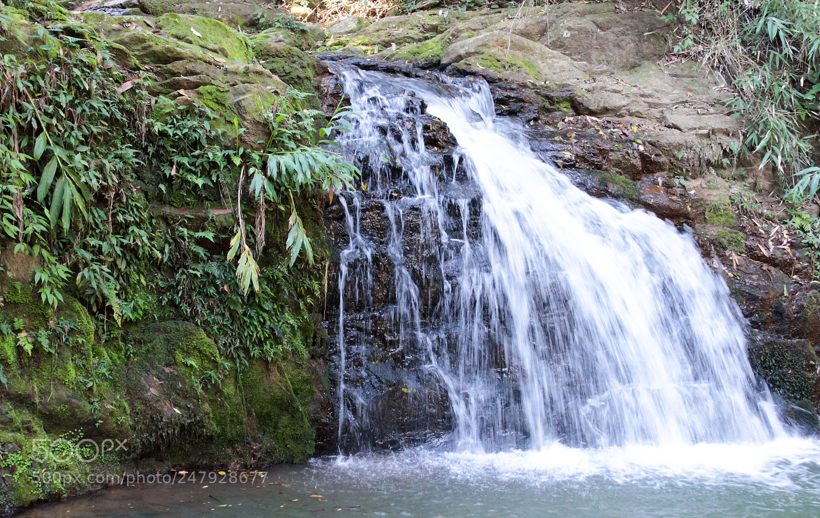 Canon EOS 7D sample photo. Waterfall in extrema photography