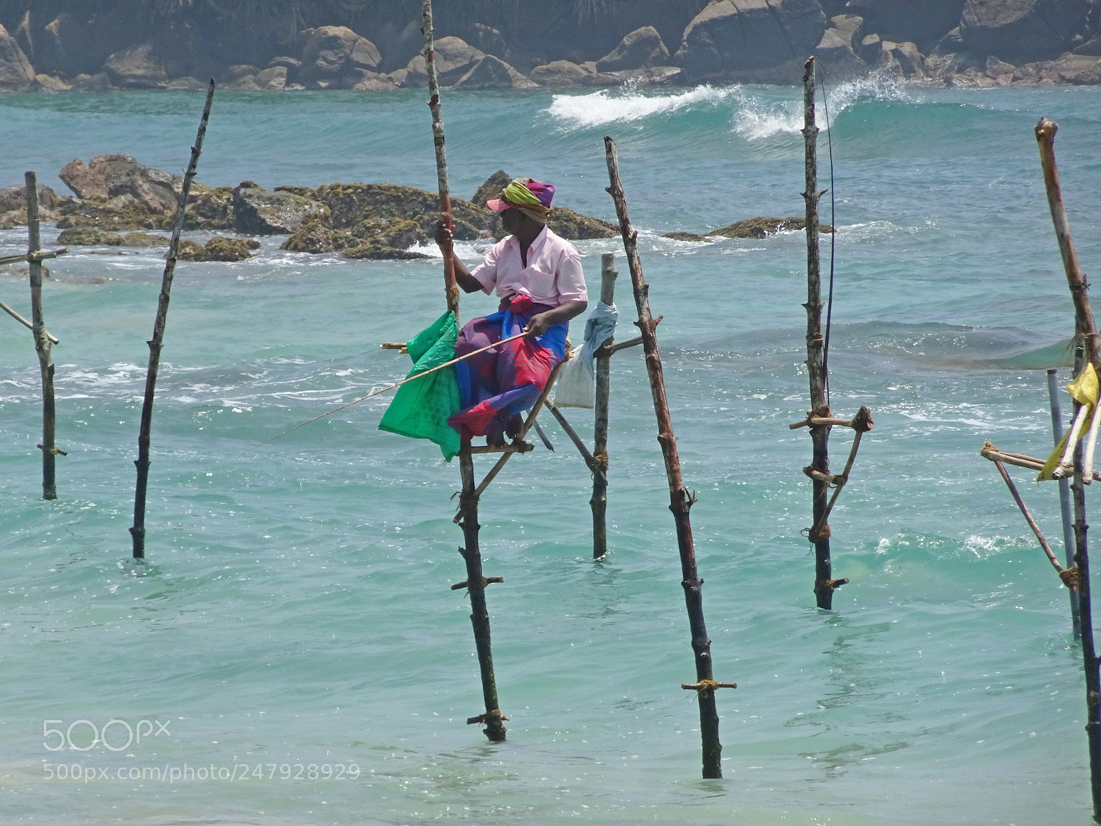 Sony DSC-HX90 sample photo. Fisherman photography