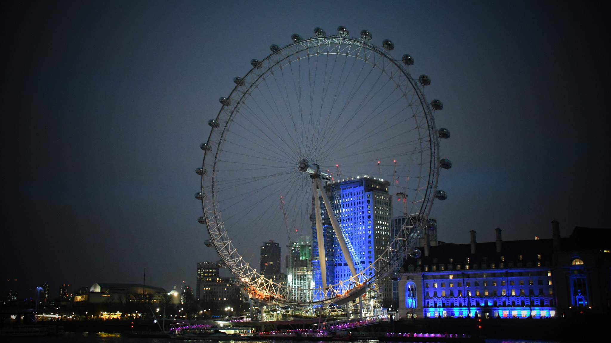 Nikon D7500 sample photo. London eye photography