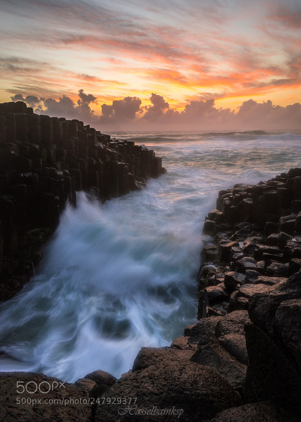 Sony a7 II sample photo. Fingal head photography
