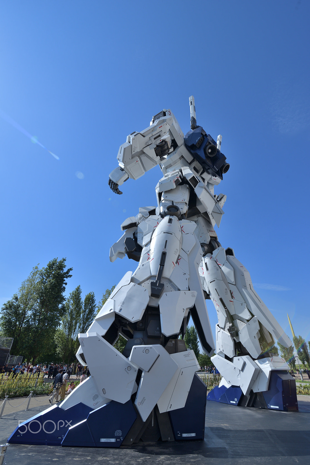 Nikon D800 sample photo. Gundam unicorn photography