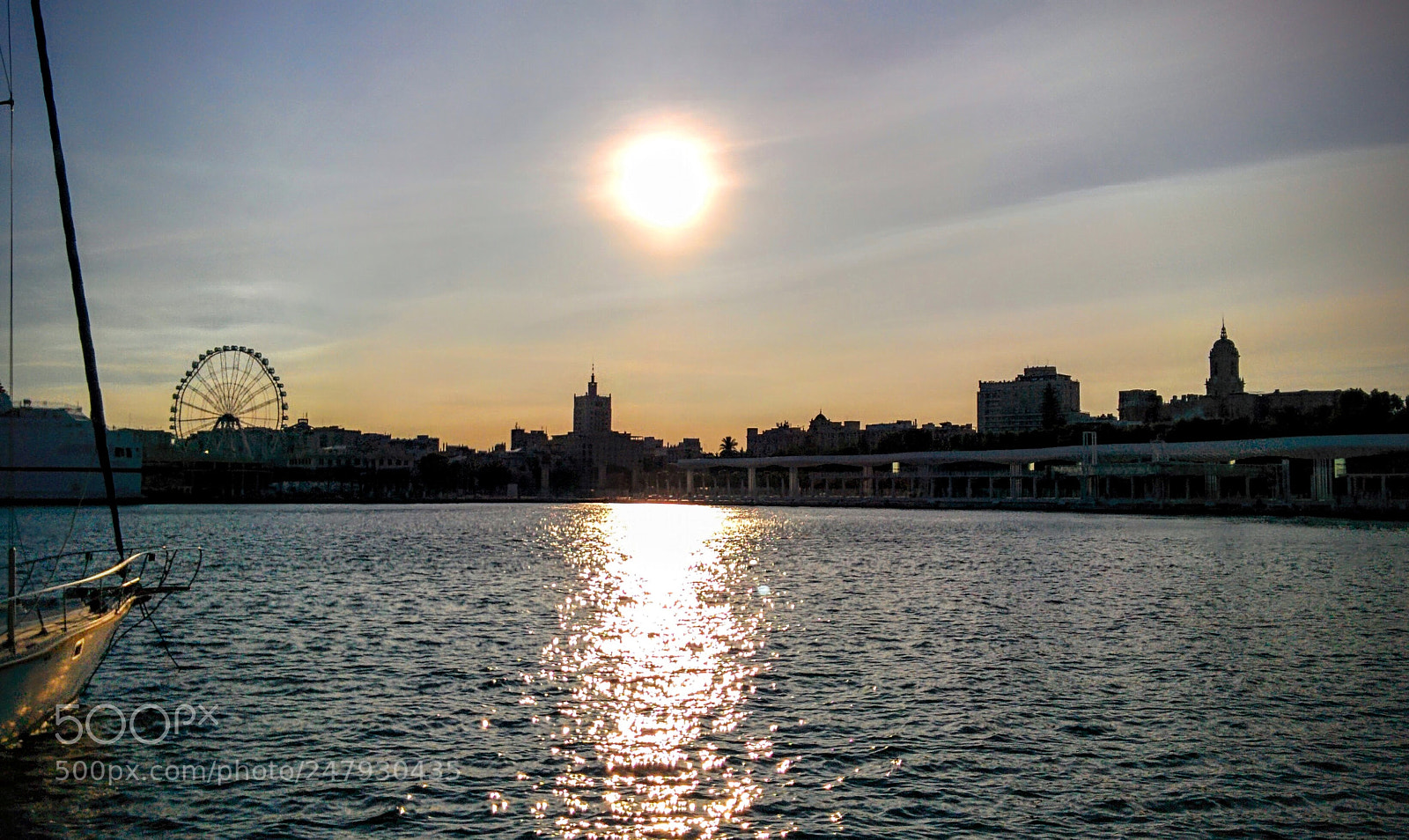 LG Nexus 5 sample photo. Malaga harbour photography