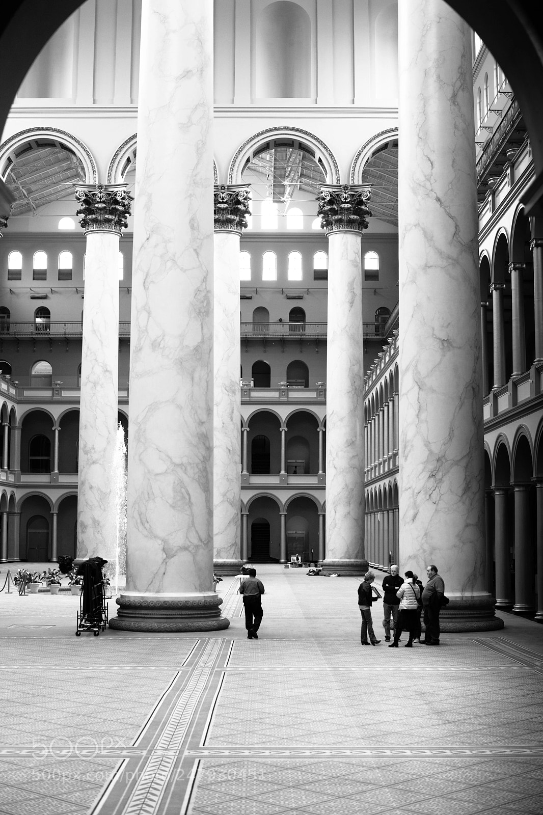 Canon EOS 5D Mark II sample photo. National building museum photography