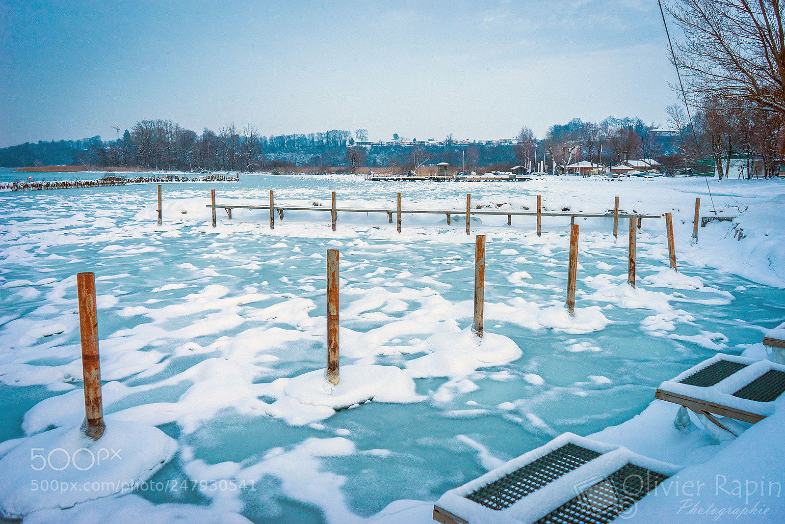 Sony a7 sample photo. Frozen lake photography