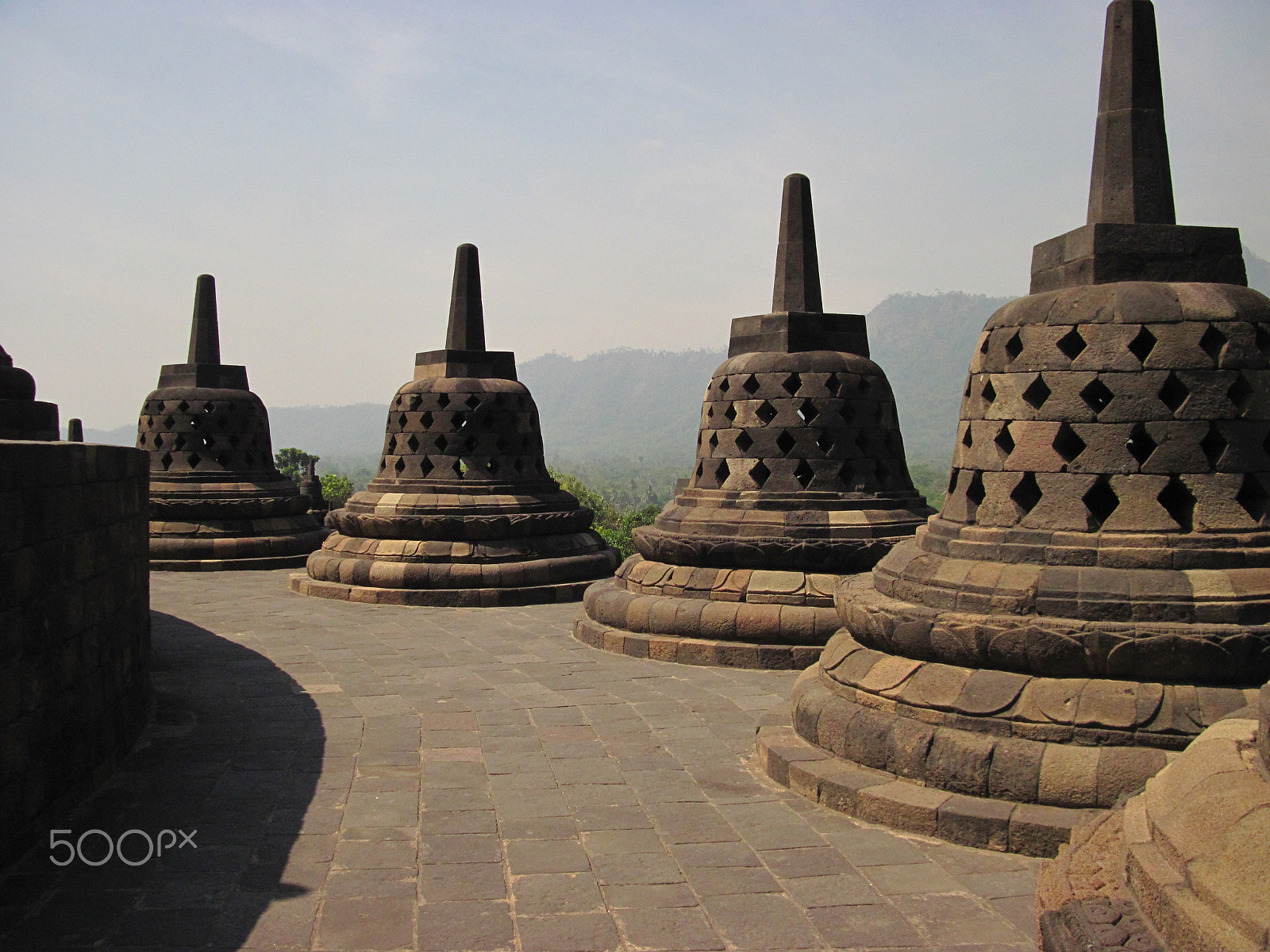 Canon PowerShot A2100 IS sample photo. Borobudur photography