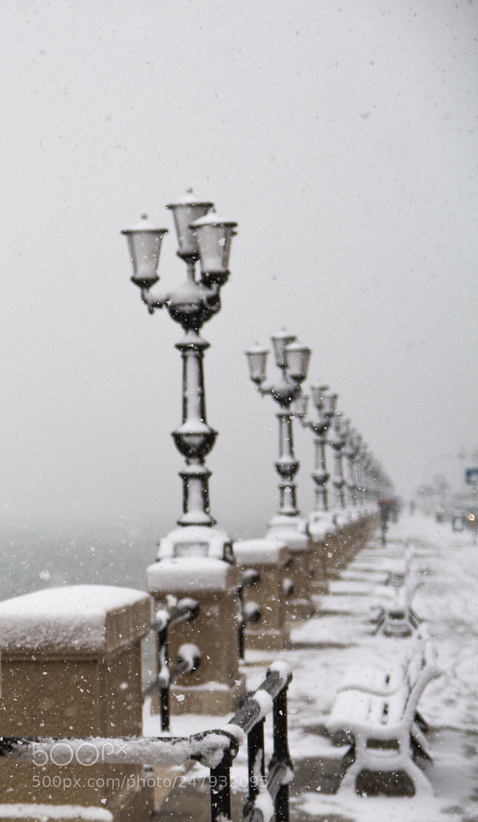 Canon EOS 7D sample photo. Snow in the city photography