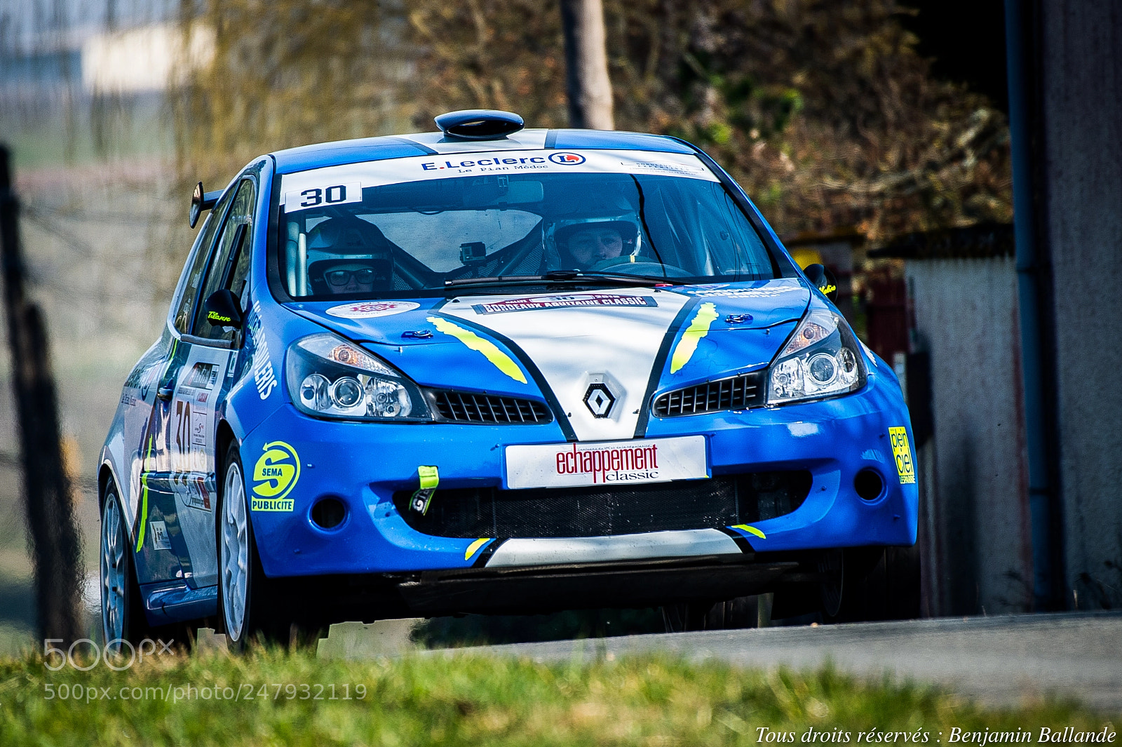 Nikon D4 sample photo. Renault clio sport rallye photography