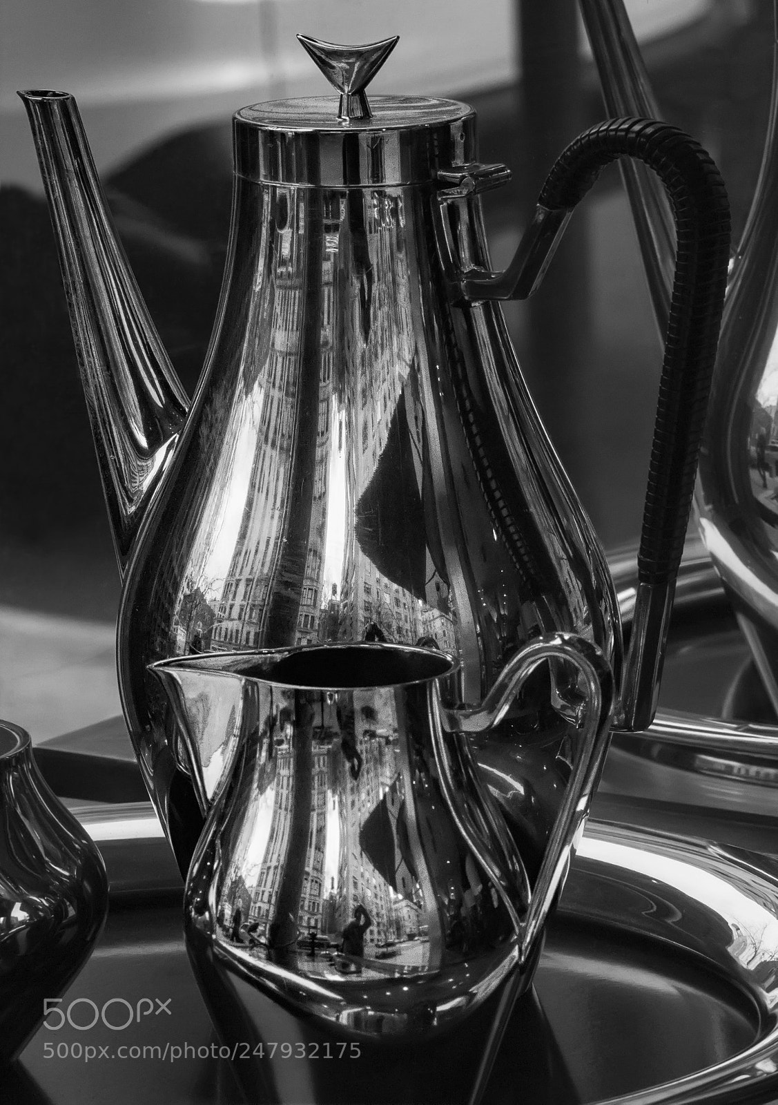 Canon EOS 60D sample photo. Silver tea set photography