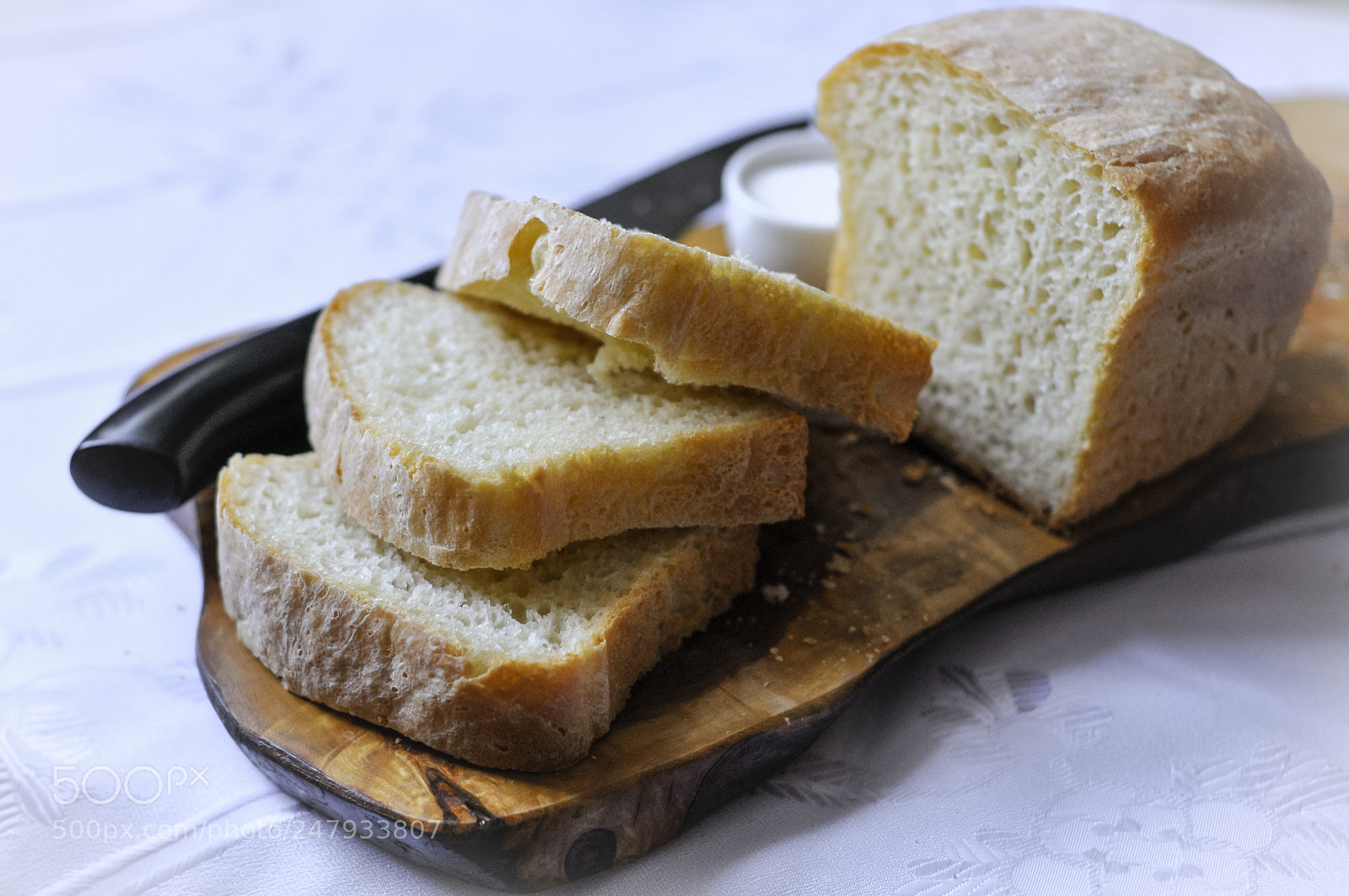 Nikon D300 sample photo. Homemade bread photography