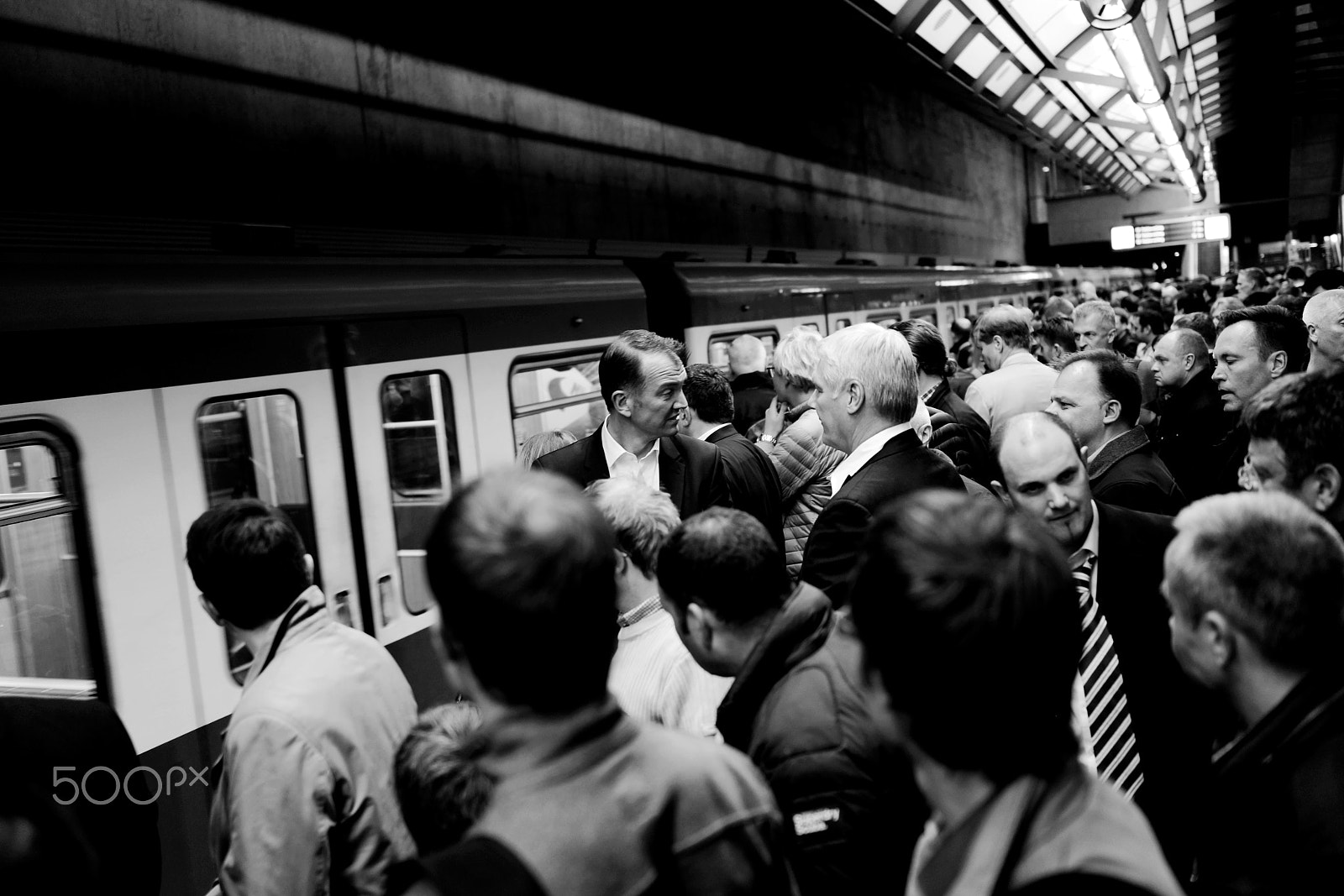 Sony Cyber-shot DSC-RX1R sample photo. A train for man photography