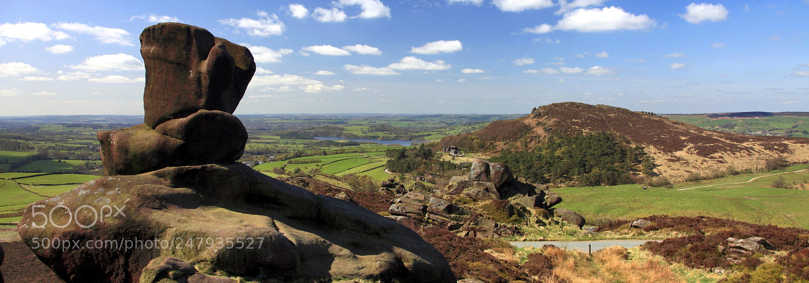 Canon EOS 5D Mark II sample photo. The ramshaw rocks, view photography