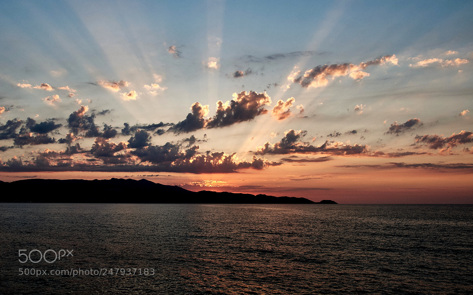 Nikon D5000 sample photo. After sunset photography