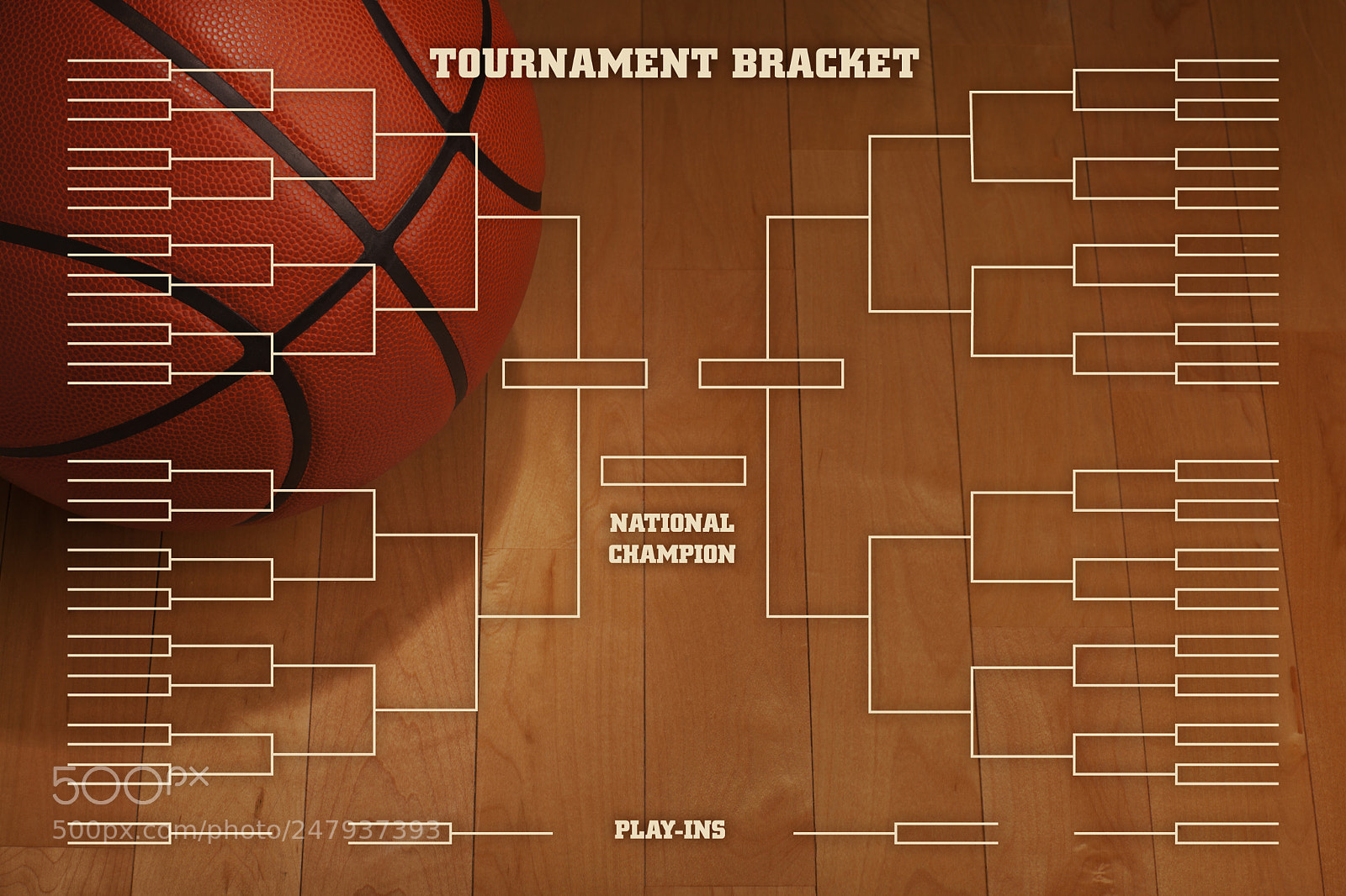 Canon EOS 5D Mark II sample photo. Basketball tournament bracket with photography