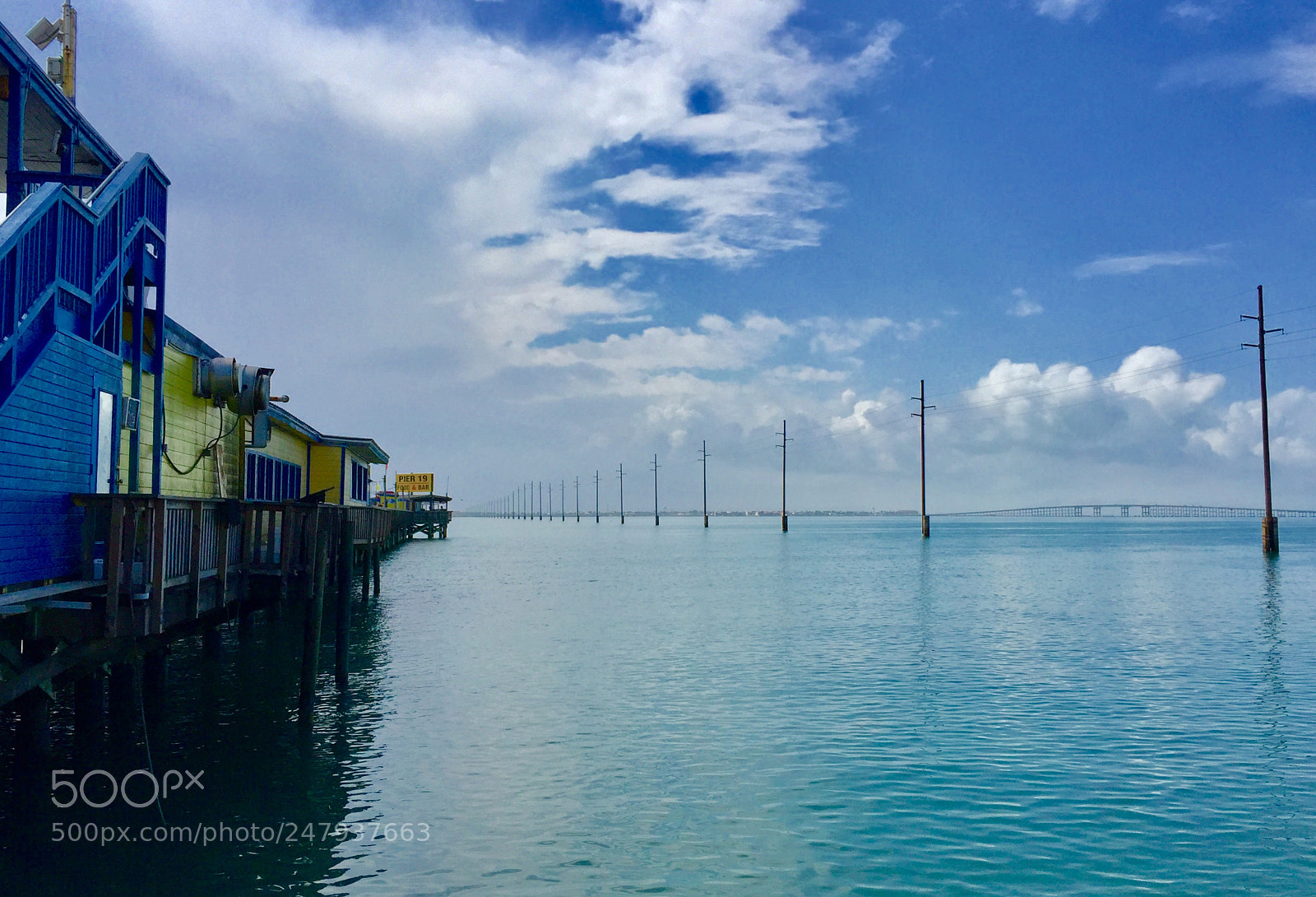 Apple iPhone 6 Plus sample photo. Pier 19, south padre photography