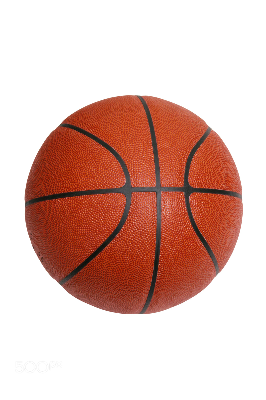 Canon EOS 10D sample photo. Basketball isolated on white photography