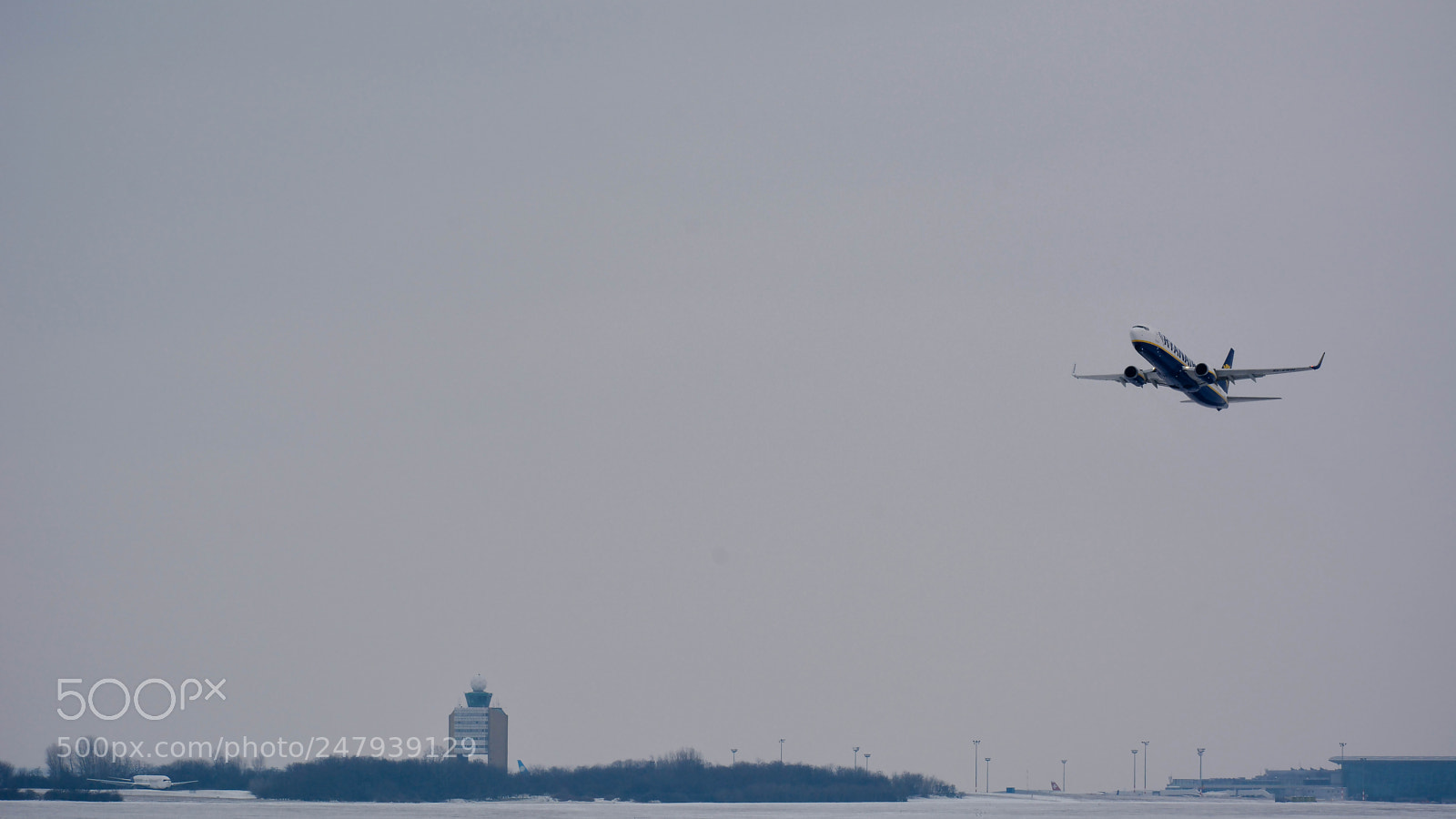 Nikon D7100 sample photo. Take-off at ferihegy airport photography