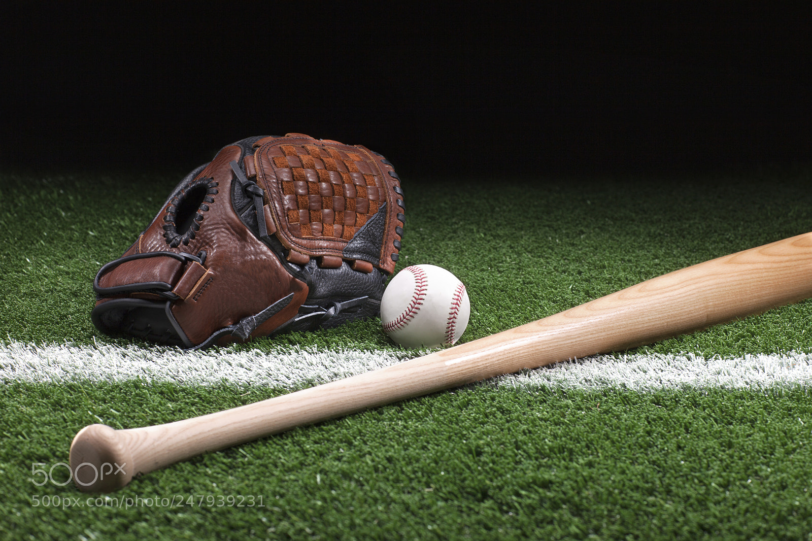 Canon EOS 5D Mark II sample photo. Baseball with mitt and photography