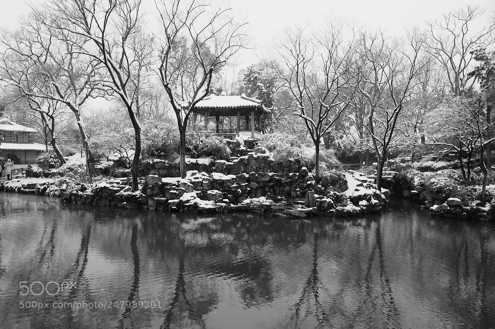 Fujifilm X-E2 sample photo. Humble administrator's garden reflection photography