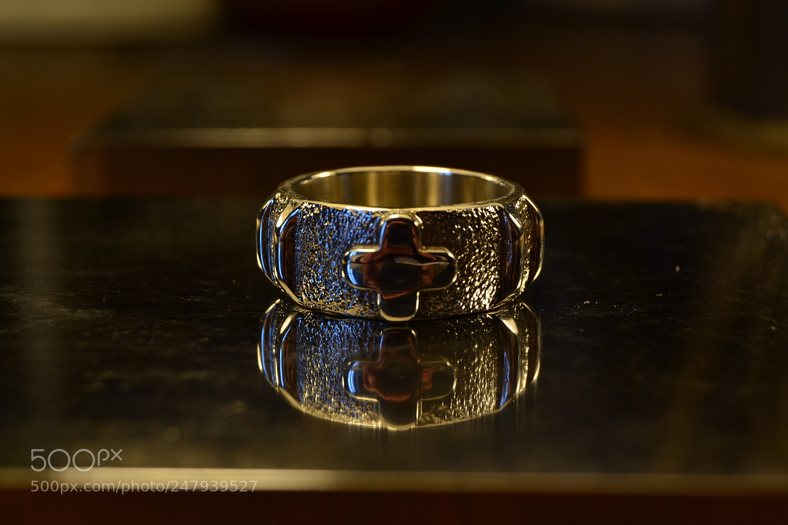 Nikon D3100 sample photo. Massive silver ring over photography