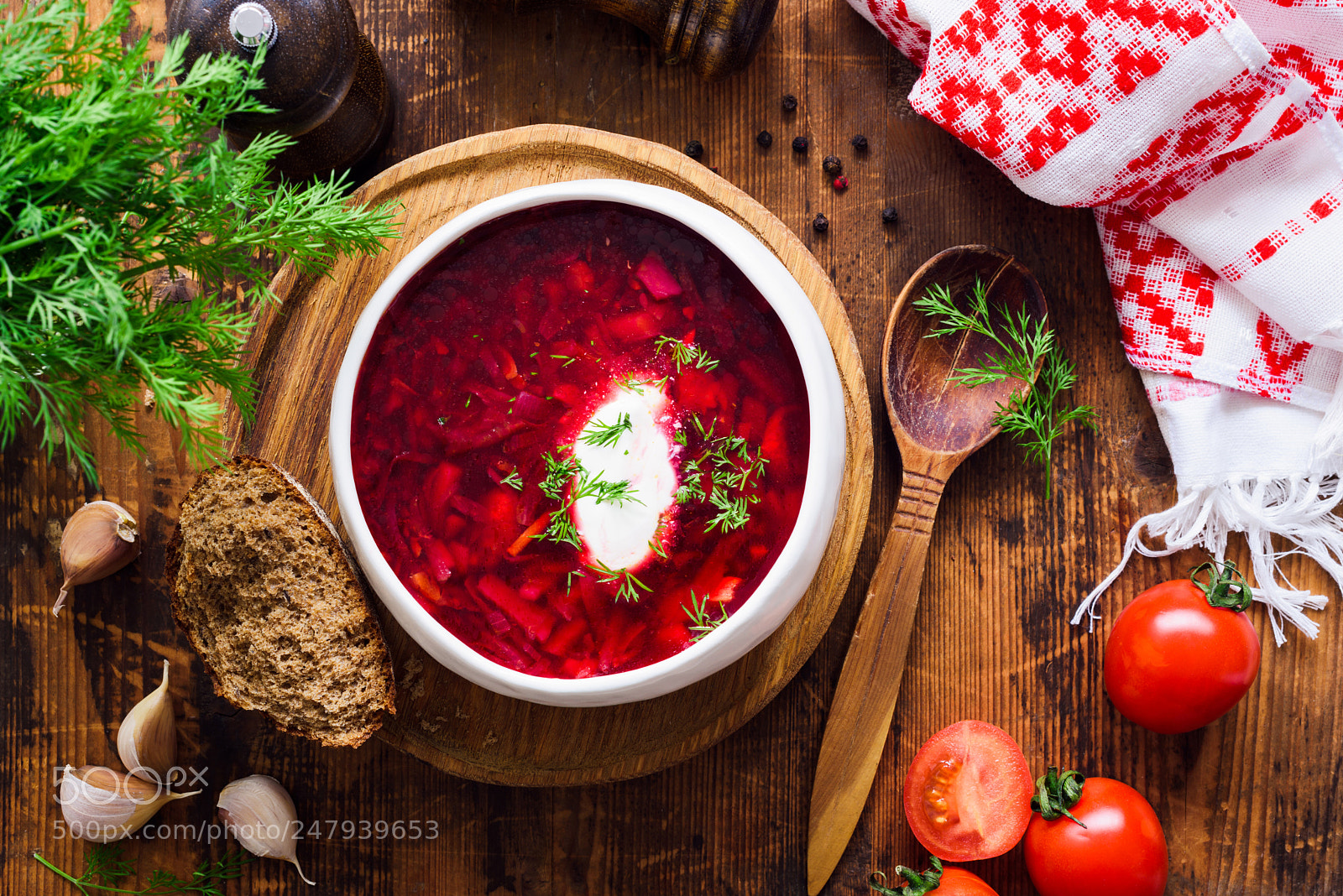 Nikon D810 sample photo. Borscht - traditional ukrainian photography
