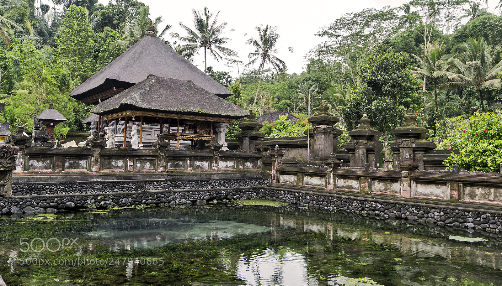 Nikon D3100 sample photo. Balinese temple photography
