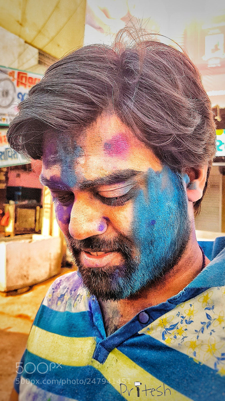 Samsung Galaxy S7 sample photo. Holi celebration photography
