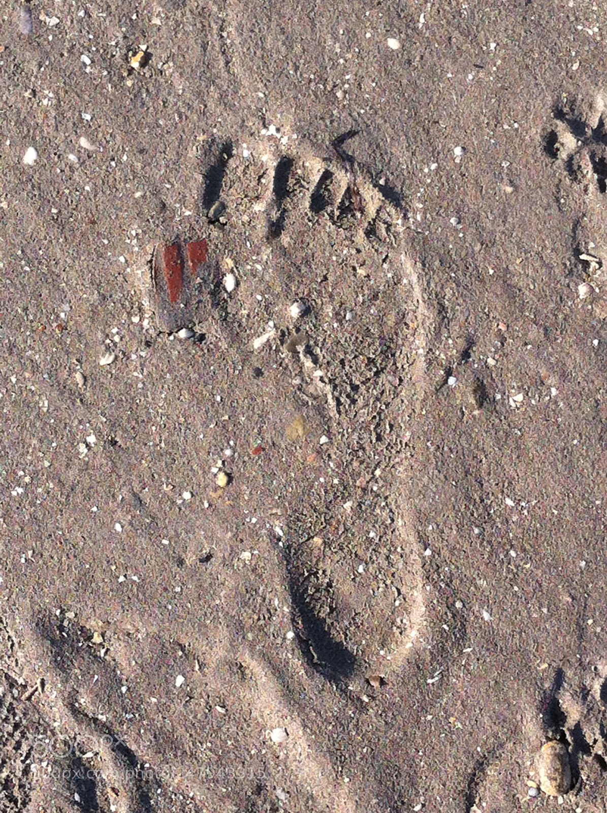 Apple iPhone 4 sample photo. Footsteps photography