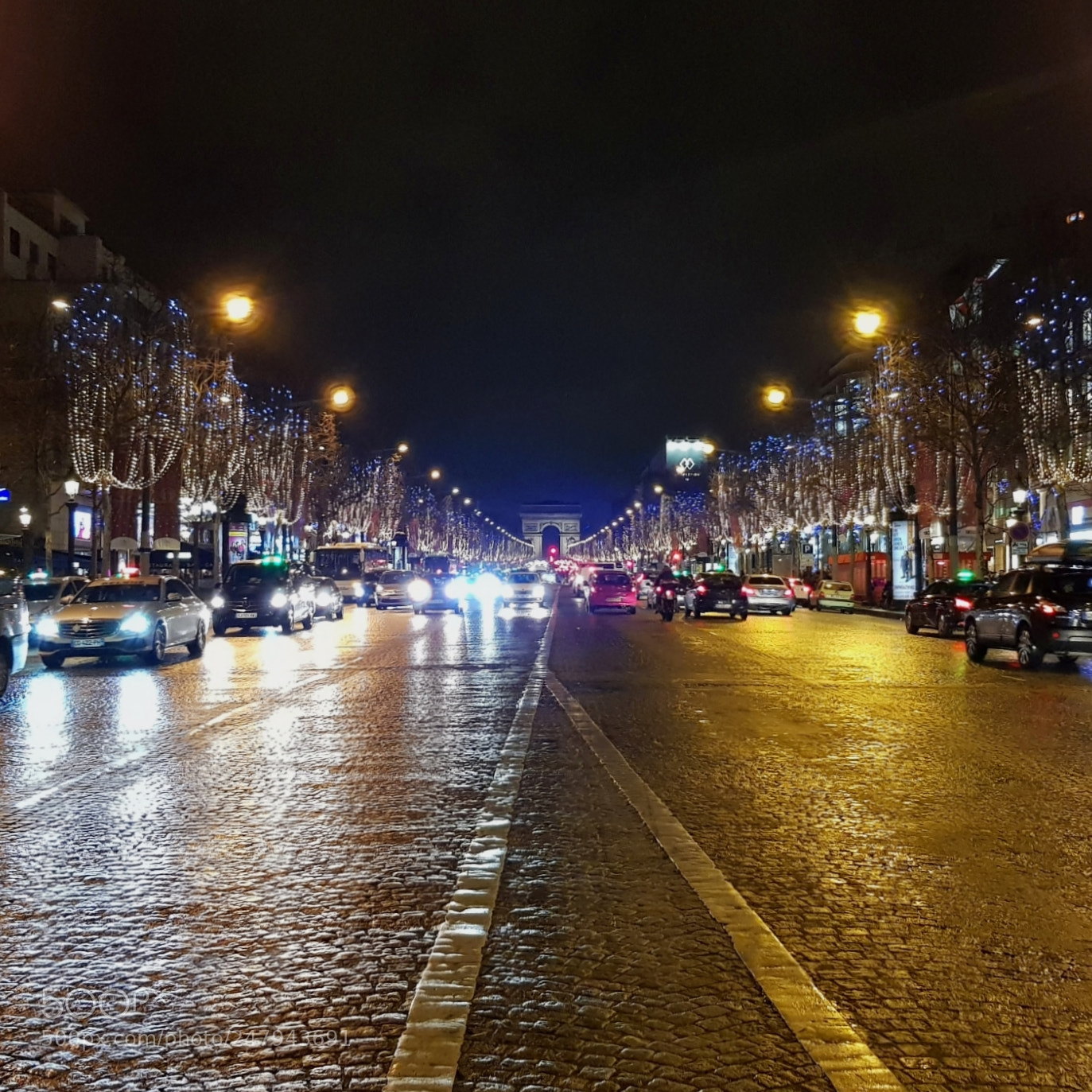 Samsung Galaxy S8 sample photo. City of lights photography