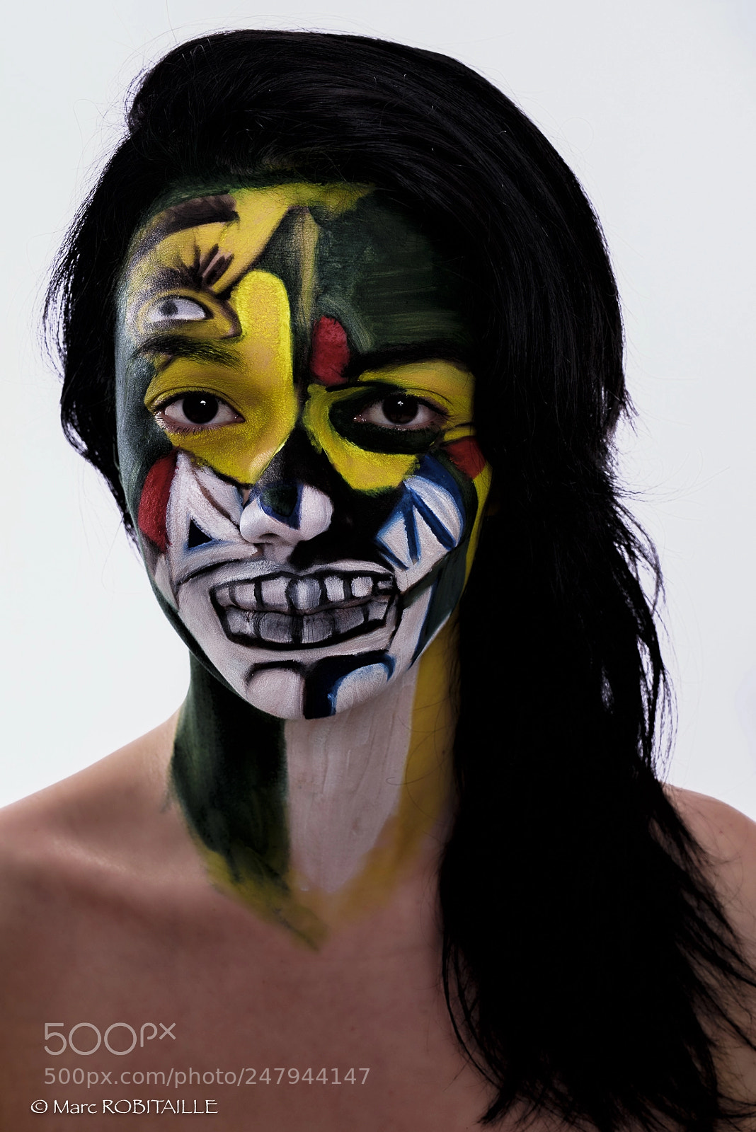 Nikon D810 sample photo. Body painting photography