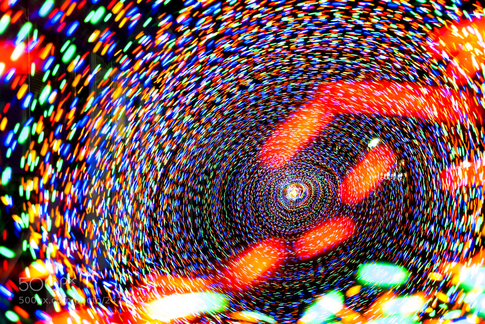 Nikon D3000 sample photo. Christmas inside the whirl photography