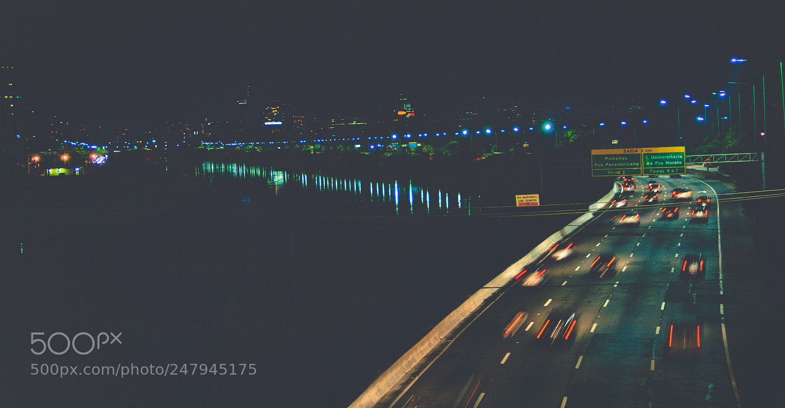 Canon EOS 60D sample photo. Horizon lights photography