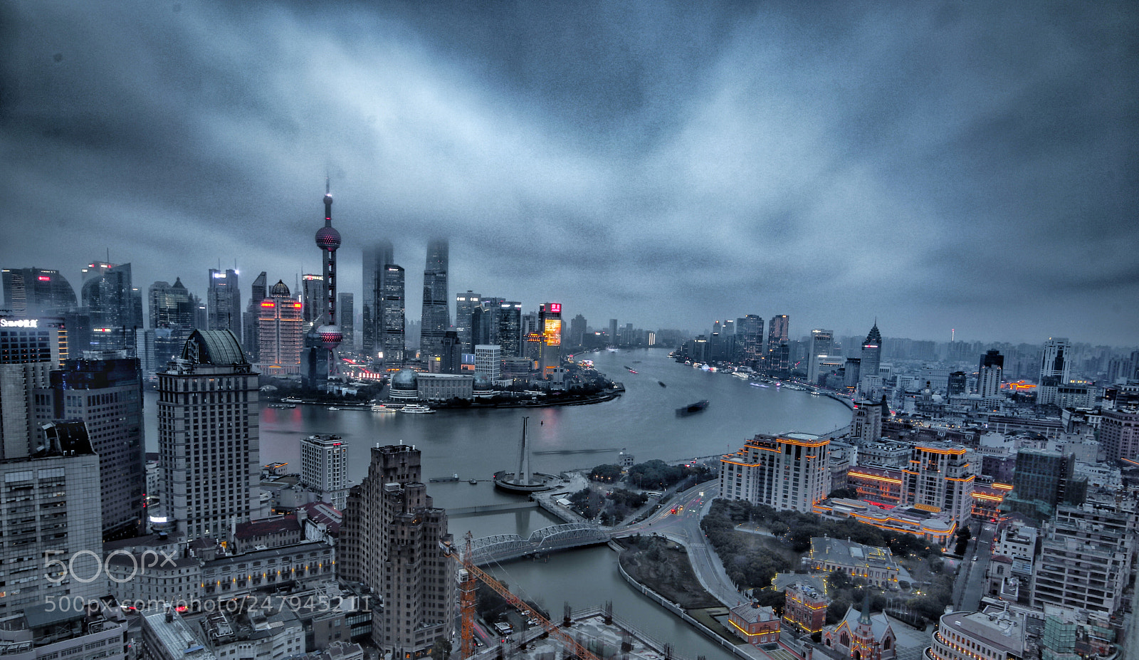 Canon EOS 80D sample photo. Cloudy shanghai photography